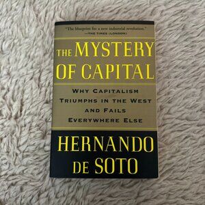 The Mystery of Capital by Hernando de Soto book